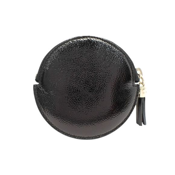 Gucci Soho Coin Case Patent Black - Picture 1 of 8